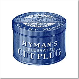 1904 Hyman's Cut Plug Tobacco Posters and Art